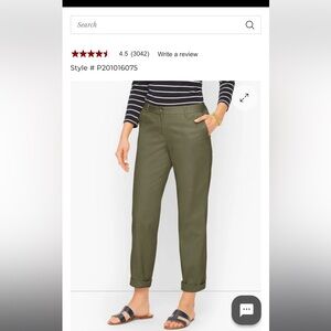 Talbots Chino pants 24W